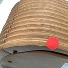 Open Box: Lara Floating Nightstand (18") - Cool Walnut