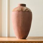 Open Box: Orla Ceramic Vase, Large (16"H) - Dark Brown