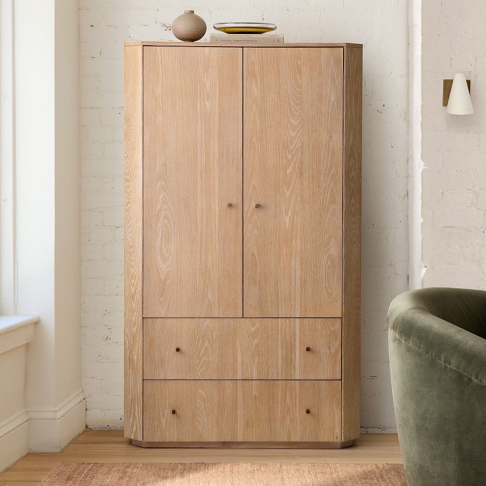 Essex Cerused Armoire (40") by West Elm