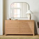 Tobin Cerused 6-Drawer Dresser (61")
