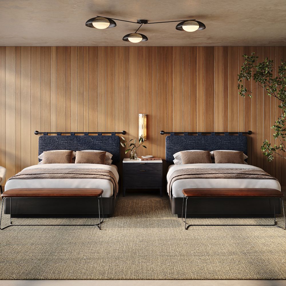 James Hanging Headboard by West Elm