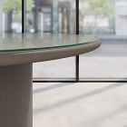Farrow Elliptical Glass Communal Table Top