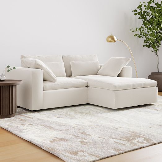 Harmony Modular Small 2-Piece Chaise Sectional (86") by West Elm