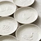 12 Days of Christmas Ceramic Appetizer Plates (Set of 12)