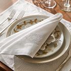 Embroidered Snowfall Cotton Napkin Sets