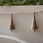 Tarnished Brass Bell Garland