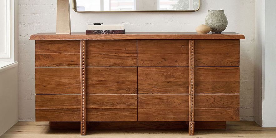 gothic cocktail dress Venice White Oak Large Dresser