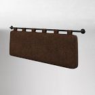 James Leather Hanging Headboard