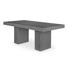 Block Leg Outdoor Dining Table