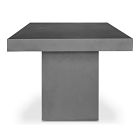 Block Leg Outdoor Dining Table