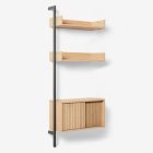 Dennett Storage Bookshelf, Expansion Pack, Blonde