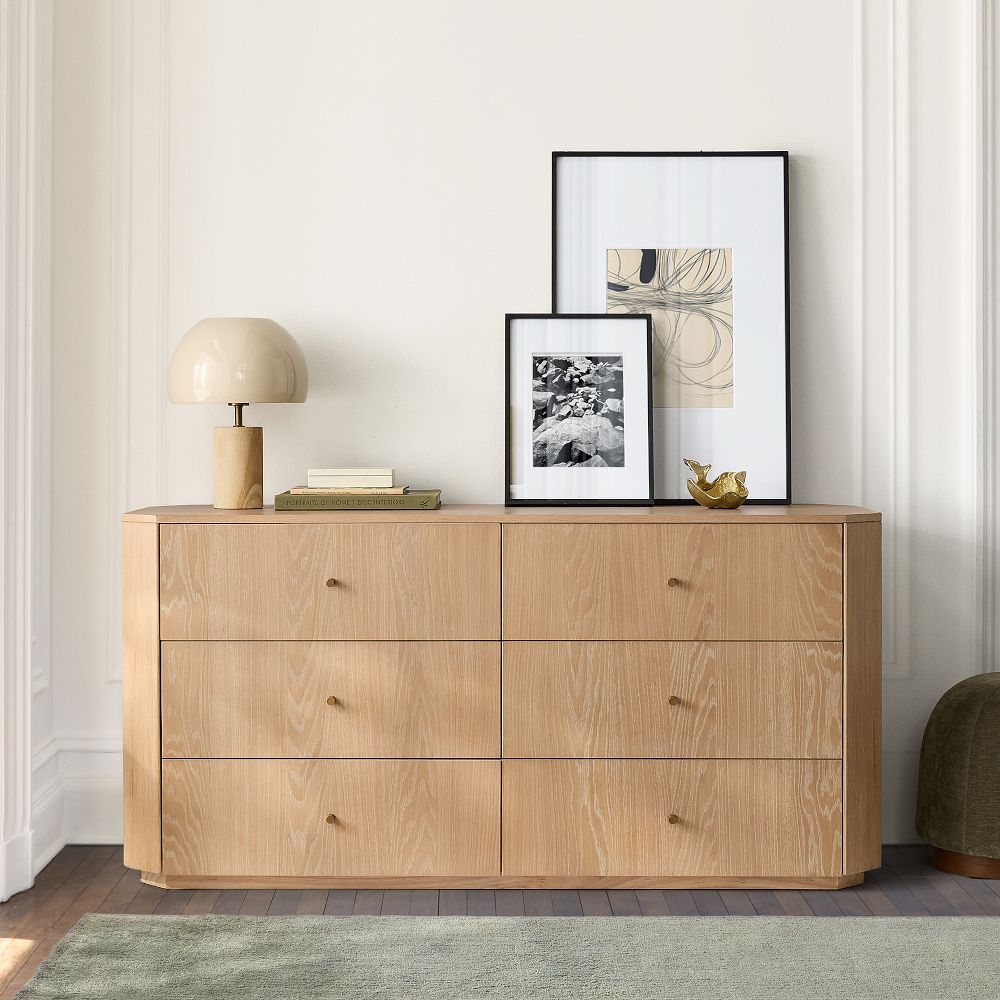 Essex Cerused 6-Drawer Dresser (60") by West Elm