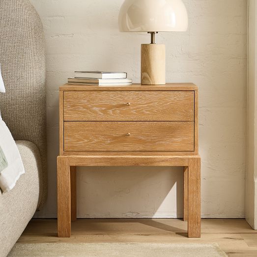 Tobin Cerused Nightstand (23") by West Elm
