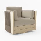 Porto Aluminum Swivel Chair Cushion Covers