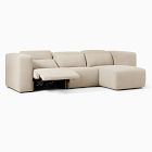 Leo Motion Reclining 3-Piece Reversible Chaise Sectional (125")