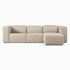 Leo Motion Reclining 3-Piece Reversible Chaise Sectional (125")