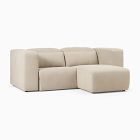 Leo Motion Reclining Small 2-Piece Chaise Sectional (92.5")