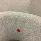 Open Box: Boerum Dining Chair - Performance Chenille Tweed Sand, Burnt Wax