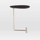 Open Box: Charley C-Side Table (19") - Dark Mineral, Champagne Bronze