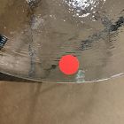 Open Box: Ellery Side Table (16") - Dark Bronze, Glass