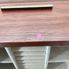 Open Box: Modern Shaped Jewelry Box, Cube (10"H) - Cool Walnut