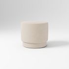 Open Box: Viv Swivel Ottoman - Performance Chenille Tweed Sand