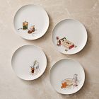 Naughty or Mice Stoneware Salad Plate Sets