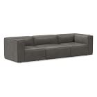 Remi Leather Modular Sofa (72"&ndash;108")