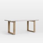 Portside Outdoor Concrete Dining Table (72") - ADA