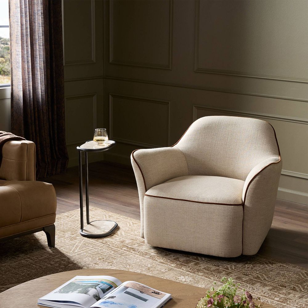 Dothan Swivel Chair by West Elm