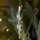 Marbled Surface Glass Ornaments (Set of 3)