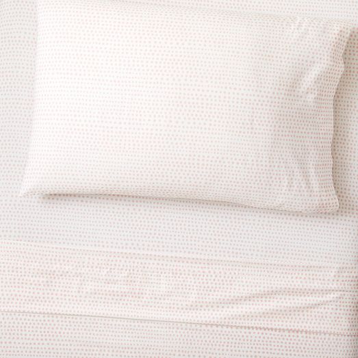 Falling Dot Cotton Sheet Set by West Elm