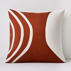 Open Box: Crewel Rounded Pillow Cover (18" x 18") - Copper
