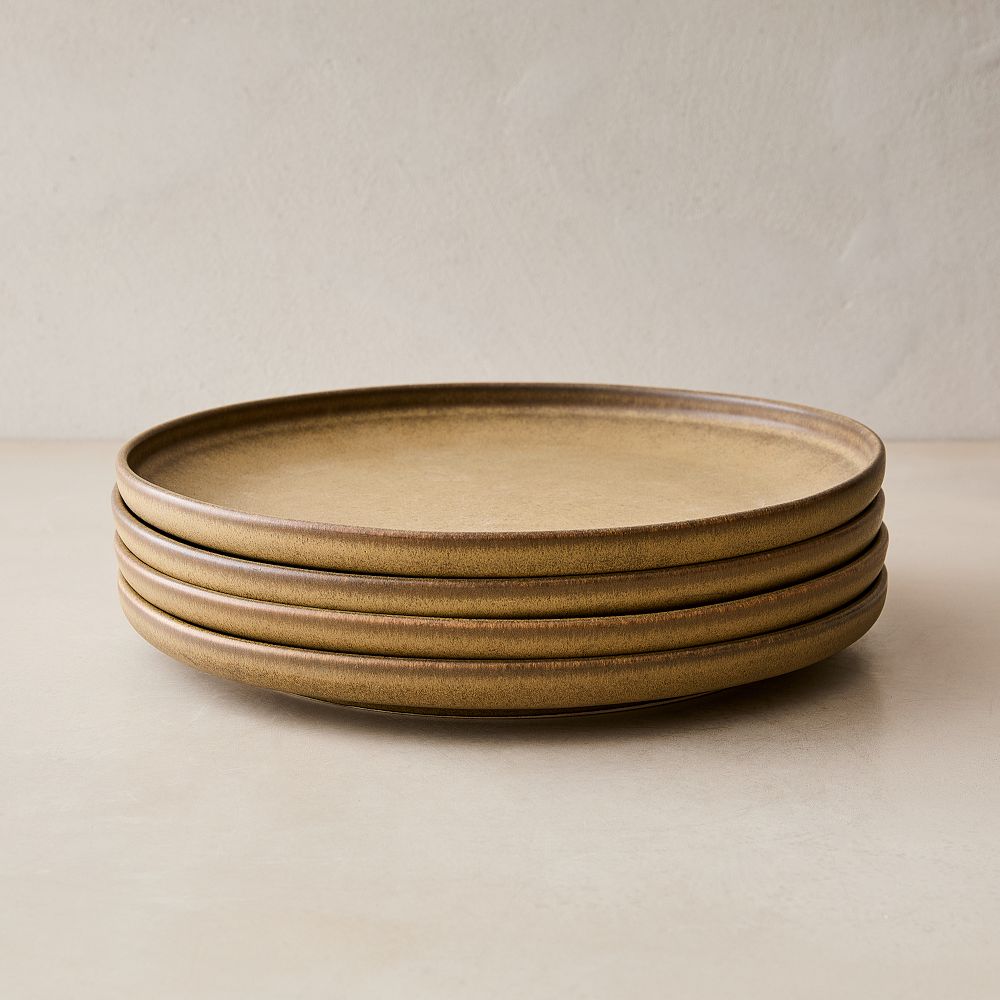 Kanto Stoneware Dinner Plate Sets - Cardamom, Set of 4