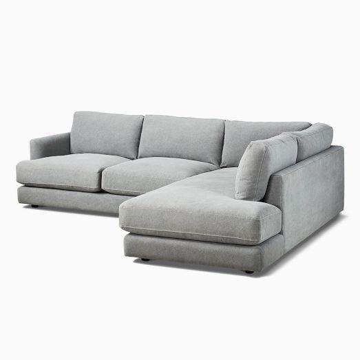 Haven 2-Piece Bumper Chaise Sectional (108"&ndash;113")