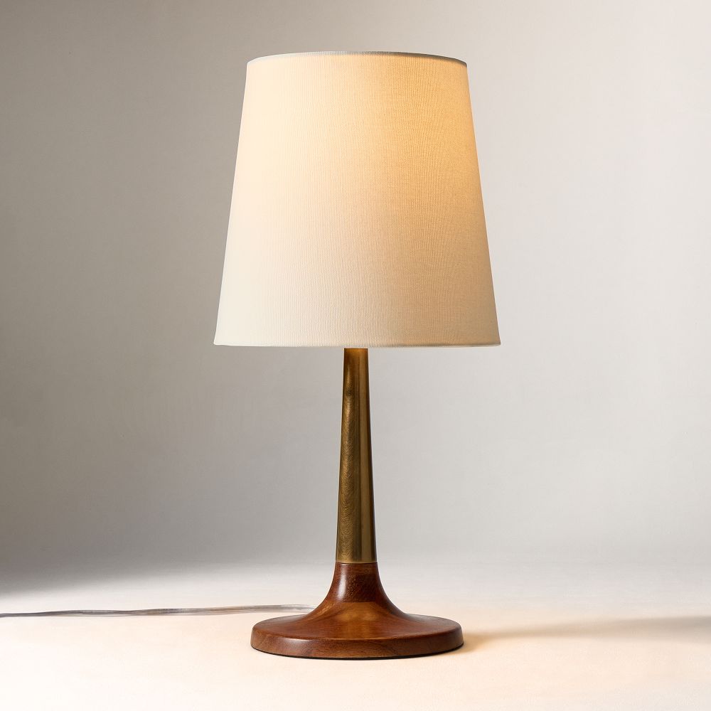 Butler Table Lamp (18") - 18", Burnished Brass