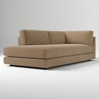 Open Box: Haven Extra Deep Left Arm Bumper Chaise (45") - Performance Chenille Crossweave Tawny