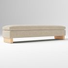 Open Box: Harmony Bench, King - Performance+ Yarn Dyed Linen Weave Sand, Blonde