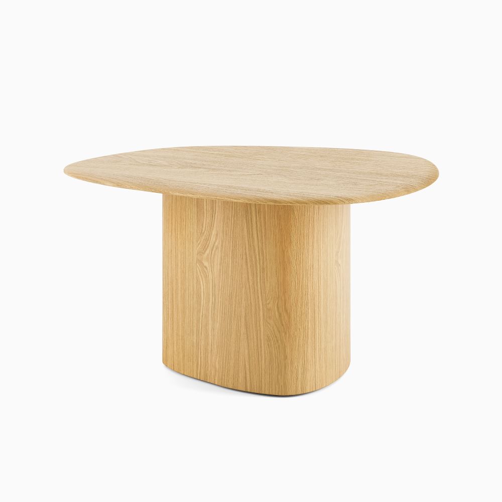 Organic Modular Coffee Table (31"–50") - Sand on Oak, Small