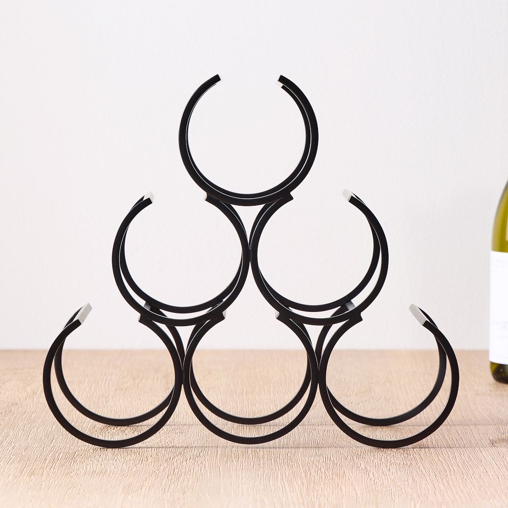 Streamline Metal Bar Wine Rack - Wine Rack, Dark Bronze