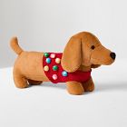 Dog in Lights Pillow