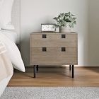 Iron &amp; Acacia 2-Drawer Nightstand (24")