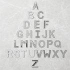 Mirrored Initial Ornaments