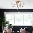 Macombs 8-Light Semi-Flush Mount (36.5")