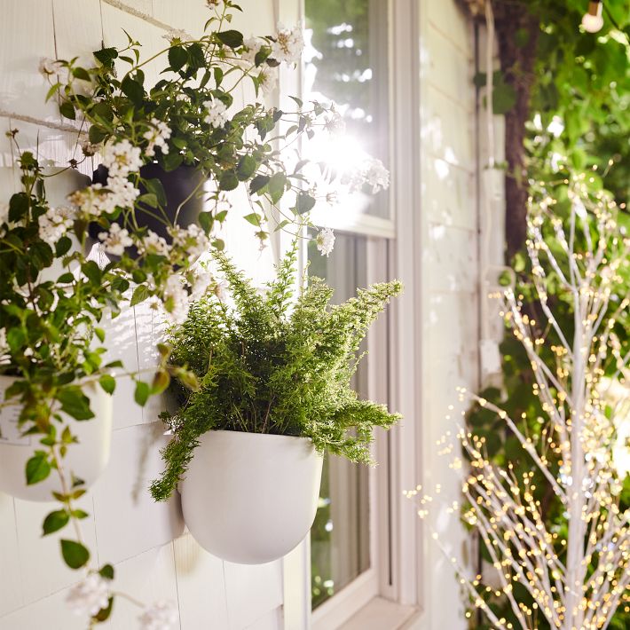 Ceramic Indoor/Outdoor Wallscape Planters