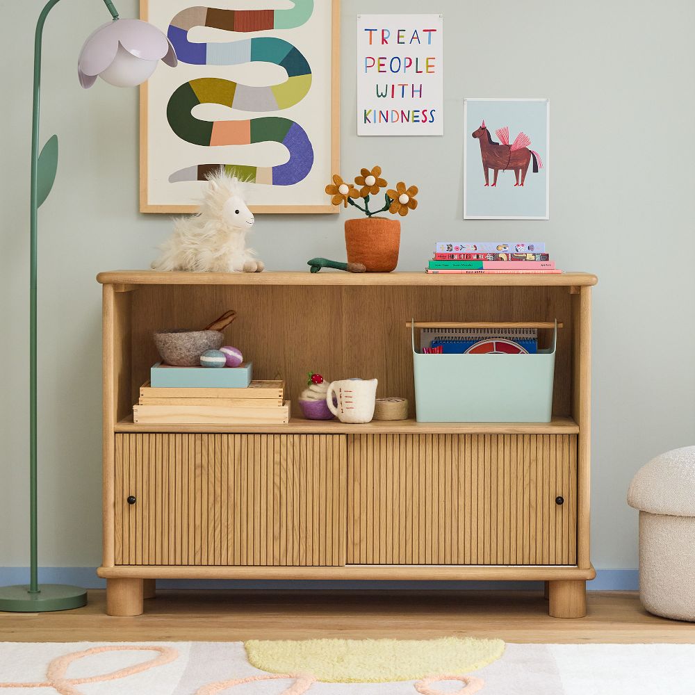 Elora Wood Short Bookcase (30") by West Elm