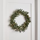 Faux Olive Wreath