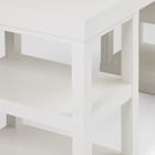 Parsons Open Storage Shelves &amp; Desk Set (62")