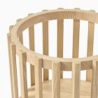 Slatted Wood Pedestal Plant Stands