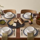 Straight-Sided Stoneware Dinnerware (Set of 16)